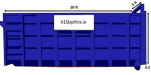 RORO 35 Cubic Yard Skip Hire by Skips for Hire Dublin
